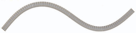 Code 83 Flex-Track - 36"  91.4cm Long Section -- Brown Ties-2