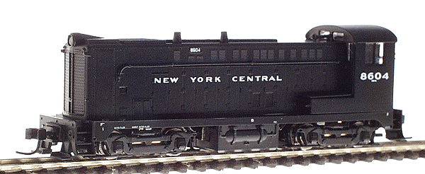 Diesel Baldwin VO-1000 - NO Step Guards - Powered -- New York Central #8604 (black, white)