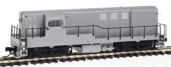 Diesel F-M H16-44 Powered No Decoder Early Body & Cab w/Sill Mounted Handrails -- Undecorated