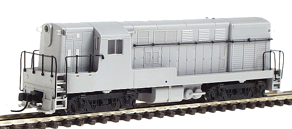 F-M H16-44 Early Body, Square Windows, Body Handrail - Standard DC -- Undecorated