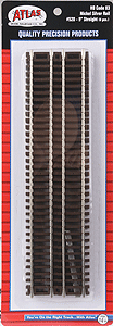 Code 83 Snap Track - Straight Sections -- 9"  22.9cm pkg(6)