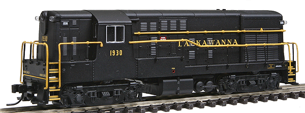 F-M H16-44 - Standard DC -- Erie Lackawanna #1930, Late Body/Square Window Cab w/Body Mounted Handrails