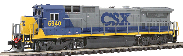 GE Dash 8-40B - Standard DC - Master(R) -- CSX (YN2) #5940