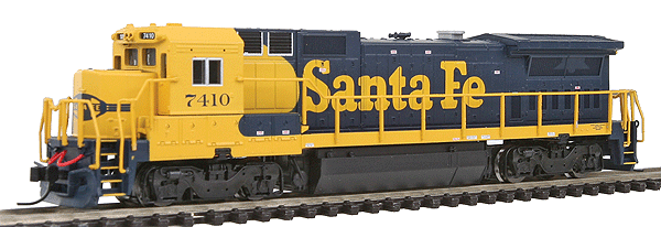 GE Dash 8-40B w/DCC - Master(R) -- Santa Fe #7410
