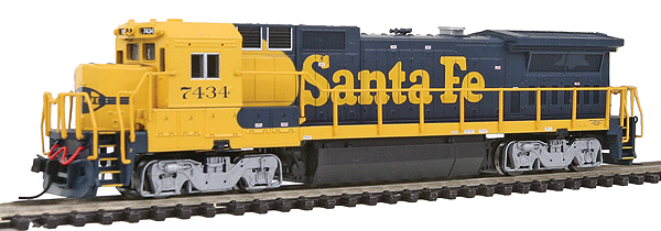 GE Dash 8-40B w/DCC - Master(R) -- Santa Fe #7434