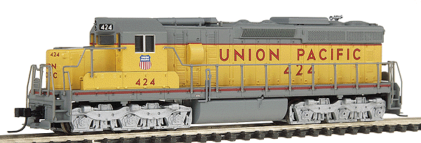 EMD SD24 w/DCC - Master(R) -- Union Pacific #424 (yellow, gray)