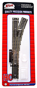 Code 83 Snap-Switch(R) Manual Turnout -- 22" Radius, Right Hand