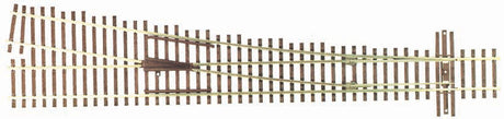 Code 83 Custom-Line(R) Turnouts w/Nickel-Silver Rail & Brown Ties -- Wye Turnout-2