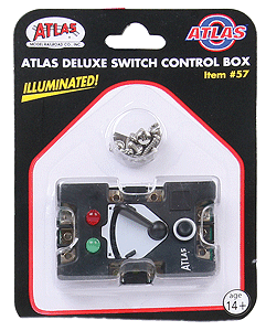 Deluxe Switch Control Box -- Pushbutton & Lever Control, Illuminated