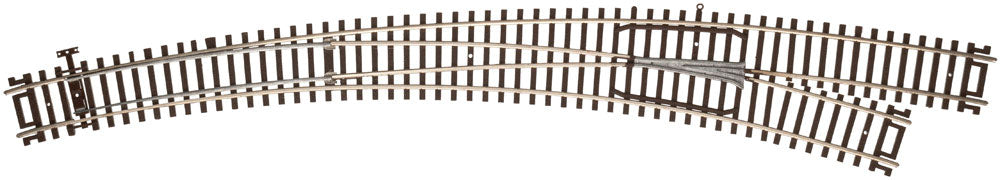 Code 83 Curved Turnout - Customline(R) Mark IV -- Right Hand - Inside Radius 22", Outside 30"