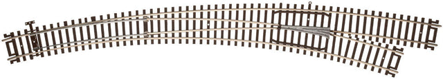 Code 83 Curved Turnout - Customline(R) Mark IV -- Right Hand - Inside Radius 22", Outside 30"