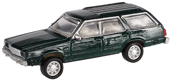 Atlas Master(TM) American Automobiles 1978 Ford(R) Fairmont Wagon  pkg(2) -- Dark Jade Metallic