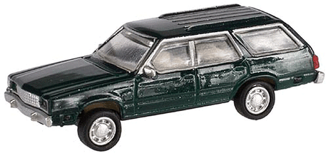 Atlas Master(TM) American Automobiles 1978 Ford(R) Fairmont Wagon  pkg(2) -- Dark Jade Metallic