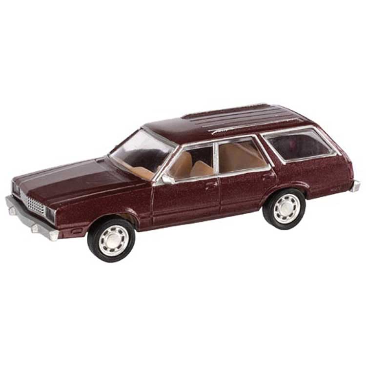 1979 Ford(R) Fairmont Station Wagon 2-Pack - Assembled -- Metallic Dark Cordovan
