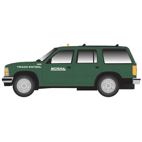 1993 Ford(R) Explorer 2-Pack - Assembled -- BC Rail (green, white)