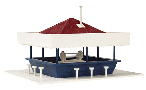 Trackside Structures - Preassembled -- Refreshment Stand