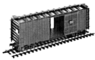 40' Boxcar -- Undecorated