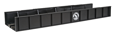 Decorate Plate Girder Bridge w/Code 100 Track -- Great Northern (black, white)