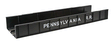 Decorated Plate Girder Bridge w/Code 100 Track -- Pennsylvania Railroad (black, white)