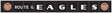 Decorated Plate Girder Bridge w/Code 100 Track -- Kit - Missouri Pacific (black, red, Buzz Saw Logo, Eagles Slogan)