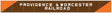 Decorated Plate Girder Bridge w/Code 100 Track -- Kit - Providence & Worcester (brown, orange)