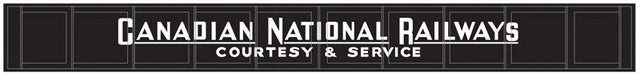Decorated Plate Girder Bridge w/Code 100 Track -- Kit - Canadian National (black, white)