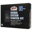 Signal Starter Set - All Scales Signal System -- 1 Each: Single-Head Type G Signal, Control Board and Signal Attachment Cable