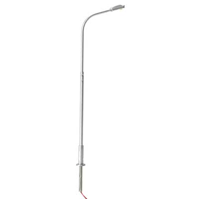 Single-Arm Streetlight 3-Pack - Warm White LED -- Gray