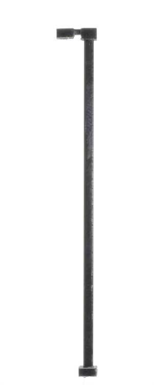 Single-Arm Square LED Light 3-Pack -- Black (cool white LED) 30 Scale Feet Tall