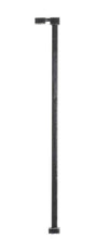 Single-Arm Square LED Light 3-Pack -- Black (cool white LED) 30 Scale Feet Tall