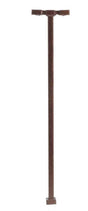 Double-Arm Square LED Light 3-Pack -- Bronze (warm white LED) 30 Scale Feet Tall