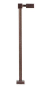 Single-Arm Square LED Light 3-Pack -- Bronze (Cool White LED) Scale Height: 15'  4.6m