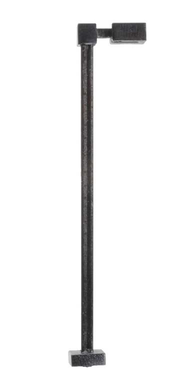 Single-Arm Square LED Light 3-Pack -- Black (cool white LED) 15 Scale Feet Tall