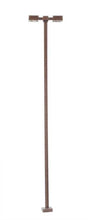 Double-Arm Square LED Light 3-Pack -- Bronze (cool white LED) 30 Scale Feet Tall
