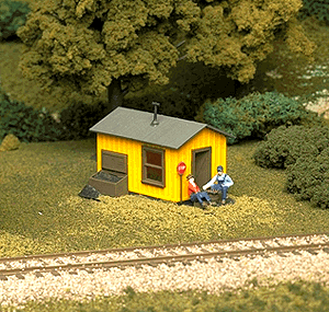Trackside Shanty -- 2-1/4 x 3-1/8"  5.7 x 8cm