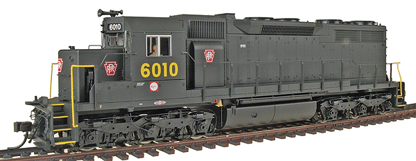 Gold Series Diesel EMD SD35 w/Low-Nose - Powered w/Sound & DCC -- Pennsylvania Railroad #6010 (dark green, black)
