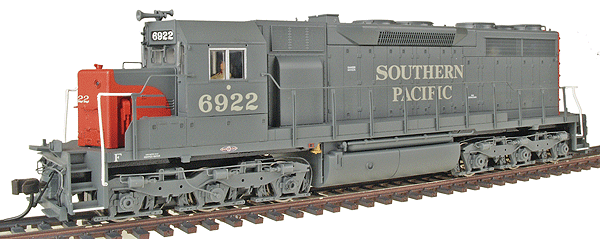 Gold Series Diesel EMD SD35 w/Low-Nose - Powered w/Sound & DCC -- Southern Pacific #6922 (1965 Scheme; gray, scarlet)