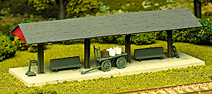Station Platform - Kit -- 2-1/8 x 6-1/2"  5.4 x 16.3cm