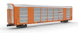 Gunderson Multi-Max Enclosed Auto Rack - Ready to Run - Master(R) -- BNSF Railway TTGX #696248 (orange, silver; Wedge Logo)