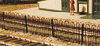 Hairpin Style Fence -- Approximate Length: 35-1/2"  90.2cm
