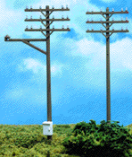 Telephone Poles -- pkg(12)