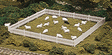 Picket Fence & Gate - 6'  18.3m -- White