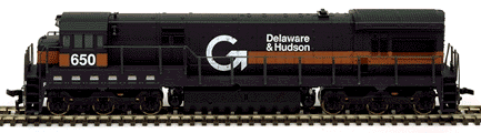 GE U33C D&H #650