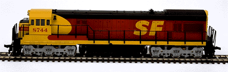 GE U36C Santa FE #8744
