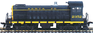 Diesel Alco S-2 Powered -- ATSF #2352