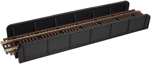 Through Plate-Girder Bridge with Code 100 Track -- Kit - Single-Track (black)