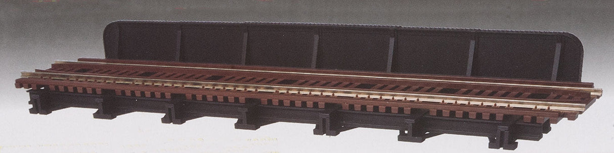 Through Plate-Girder Bridge w/Code 100 Track Add-On -- Kit - Single Track, Bridge: 8"  20.3cm, Track: 9"  22.9cm