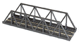 65' Warren Truss Bridge - Kit -- Code 100 Nickel-Silver Rail - 9"  22.9cm