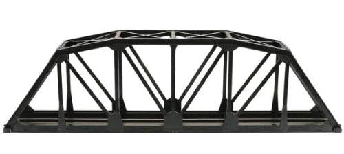 18" Through Truss Bridge Kit w/Code 100 Track -- Black