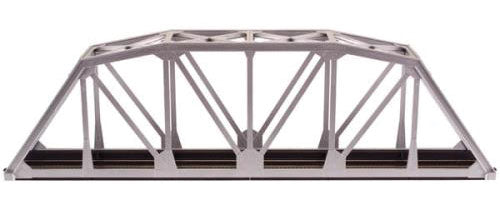 18" Through Truss Bridge Kit w/Code 100 Track -- Silver